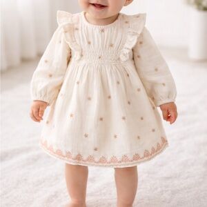NEVER WORN - Embroidered Dress